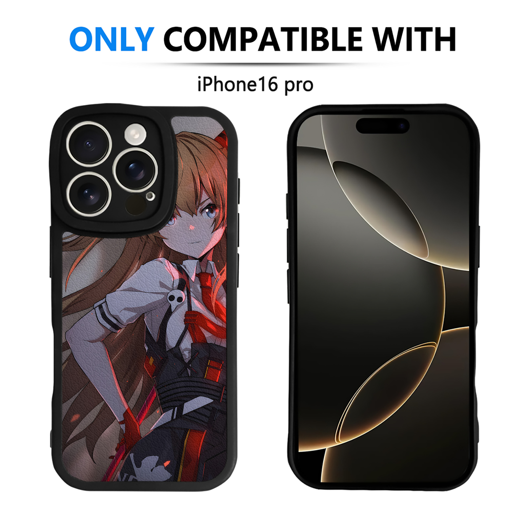 （画像用） EVA 新世紀エヴァンゲリオン 【iPhone 16シリーズ対応】シリコンスマホケース（レザー調） 材質：シリコン